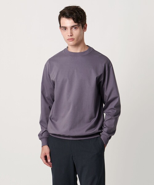 アメリカーナ×ユナイテッドアローズ ロング丈ラグランスウェット 別注】＜ Champion＞リバースウィーブ ラグランスウェットプル