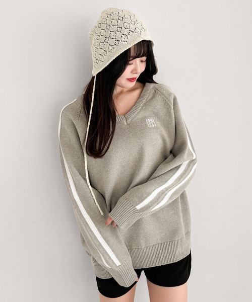 Heather（ヘザー）の「ラメニットボンネット  323486（ニットキャップ/ビーニー・レディース・アイボリー/ブラック・ONE SIZE）」の12枚目の写真