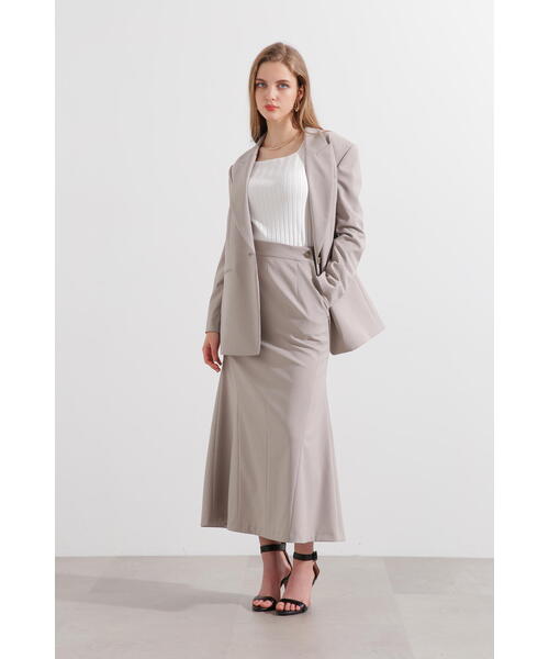 セール】◇ストライプセットアップジャケット（テーラードジャケット