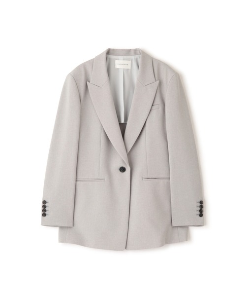 PINKY&DIANNE（ピンキーアンドダイアン）の「◆ストライプセットアップジャケット（テーラードジャケット・レディース・ベージュ/グレー・38/36）」の17枚目の写真