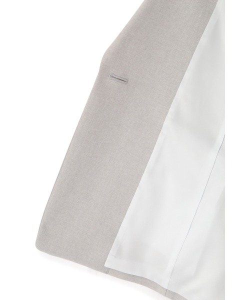 PINKY&DIANNE（ピンキーアンドダイアン）の「◆ストライプセットアップジャケット（テーラードジャケット・レディース・ベージュ/グレー・38/36）」の18枚目の写真