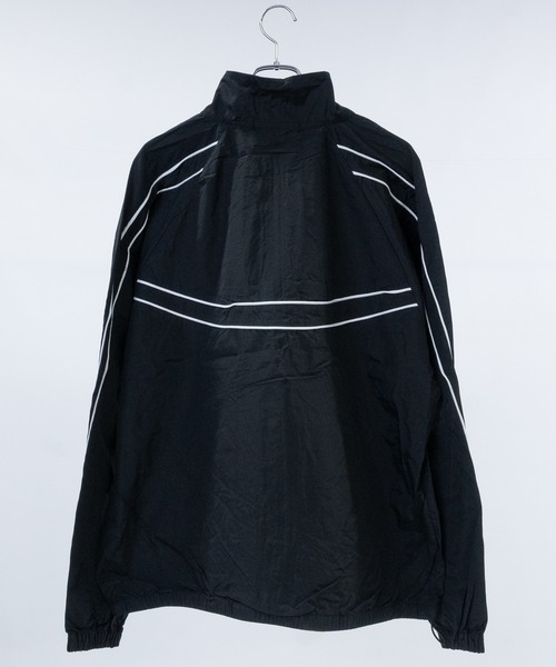 JOHN'S CLOSET（ジョンズクローゼット）の「【13】袖ライン ナイロン ジップアップブルゾン（ナイロンジャケット・メンズ・ライトグレー/ワイン/ブラック/ブルー・LARGE/X-SMALL/MEDIUM）」の5枚目の写真