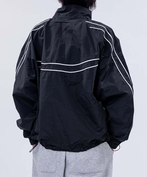 Perfume Closet ナイロンジャケット w closet（ダブルクローゼット）の「袖ラインナイロンジャケット