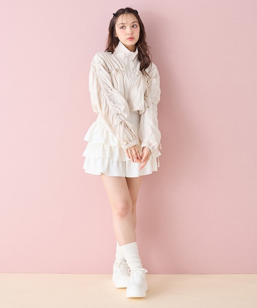 INGNI(イング)の「フリルミニスカパン/A(スカート・レディース・ブラック/オフホワイト・FREE)」の20枚目の写真