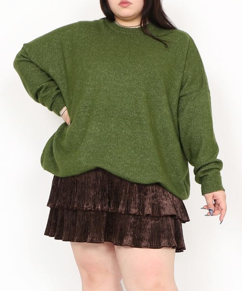 PUNYUS(プニュズ)の「ベロアプリーツティアードミニスカート(スカート・レディース・ブラック/ブラウン・1/2/4/3)」の17枚目の写真