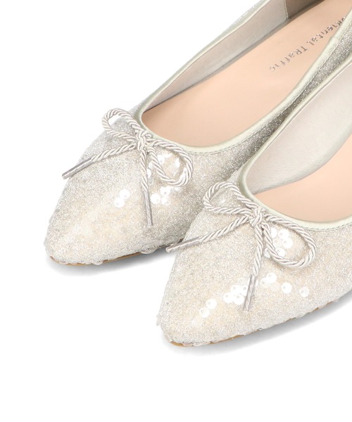 ORiental TRaffic（オリエンタルトラフィック）の「スパンコールバレエシューズ/51109（バレエシューズ・レディース・イエロー/シルバー/グリーン・42/41/40/39/38/37/36/35/34）」の9枚目の写真