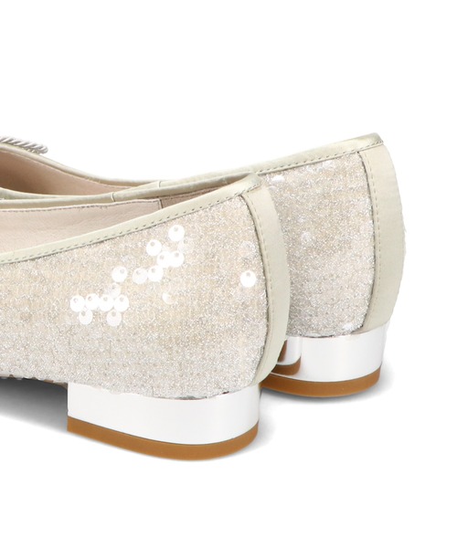 ORiental TRaffic（オリエンタルトラフィック）の「スパンコールバレエシューズ/51109（バレエシューズ・レディース・イエロー/シルバー/グリーン・42/41/40/39/38/37/36/35/34）」の10枚目の写真