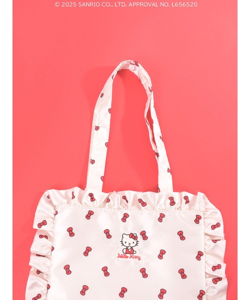 HELLO KITTY】リボン柄トートバッグ（トートバッグ）｜sanrio