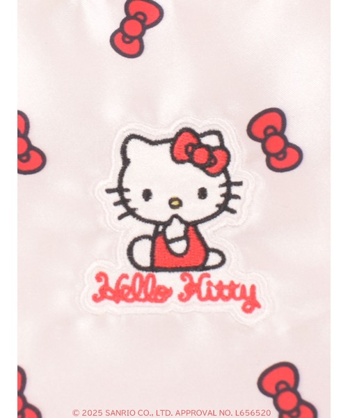 sanrio（サンリオ）の「【HELLO KITTY】リボン柄トートバッグ（トートバッグ・レディース・ホワイト/ピンク・FREE）」の8枚目の写真