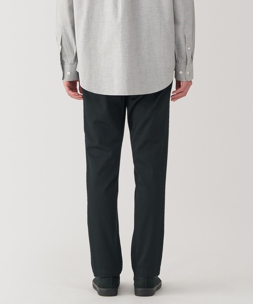 無印良品（ムジルシリョウヒン）の「紳士　ストレッチチノスリムパンツ（チノパンツ・メンズ・カーキ系/チャコールグレー/ブラック/ライトベージュ・73/76/85/79/82）」の7枚目の写真