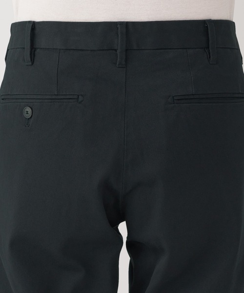 無印良品（ムジルシリョウヒン）の「紳士　ストレッチチノスリムパンツ（チノパンツ・メンズ・カーキ系/チャコールグレー/ブラック/ライトベージュ・73/76/85/79/82）」の9枚目の写真
