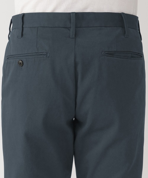 無印良品（ムジルシリョウヒン）の「紳士　ストレッチチノスリムパンツ（チノパンツ・メンズ・カーキ系/チャコールグレー/ブラック/ライトベージュ・73/76/85/79/82）」の17枚目の写真