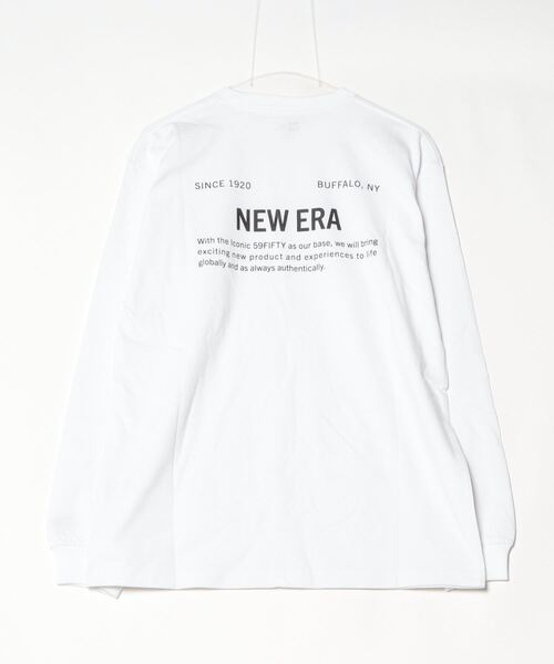 NEW ERA（ニューエラ）の「ニューエラ  LS CT TEE MIL SPEC LOGO WHI（Tシャツ/カットソー・メンズ・ホワイト・M/L/LL）」の2枚目の写真