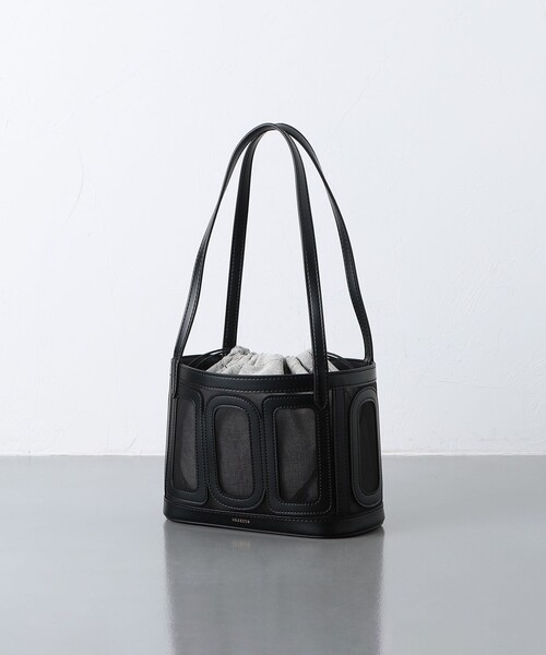 ORSETTO（オルセット）の「＜ORSETTO＞TULE WIDE バッグ（ショルダーバッグ・レディース・ブラック/ベージュ・FREE）」の10枚目の写真