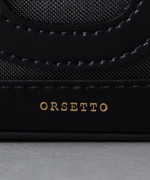 ORSETTO（オルセット）の「＜ORSETTO＞TULE WIDE バッグ（ショルダーバッグ・レディース・ブラック/ベージュ・FREE）」の5枚目の写真