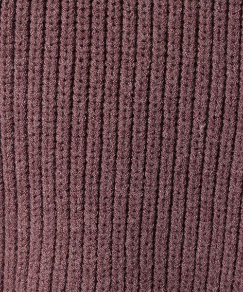 eL（エル）の「【eL】5G Front Zip Knit Vest/320878（ベスト・レディース・エンジ/グレー・FREE）」の17枚目の写真