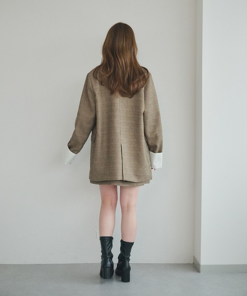 セール】spring tweed mini skirt / スプリングツイードミニスカート