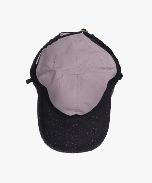 kaorinomori（カオリノモリ）の「kaorinomori レーブキャップ パル / カオリノモリ（キャップ・レディース・ブラック/ホワイト・FREE）」の6枚目の写真