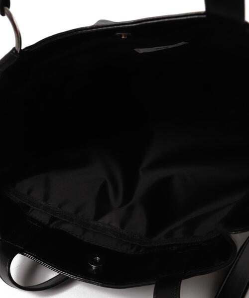 WEGO（ウィゴー）の「WEGO/リールパスケース付きA4BIGトート（トートバッグ・レディース・ブラック/シルバー・FREE）」の18枚目の写真