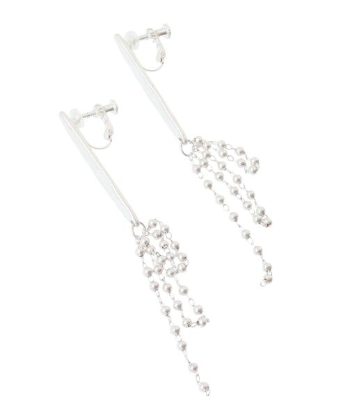 YECCA VECCA（イェッカヴェッカ）の「ボールチェーンメタルイヤリング（イヤリング・レディース・ゴールド/シルバー・FREE）」の12枚目の写真