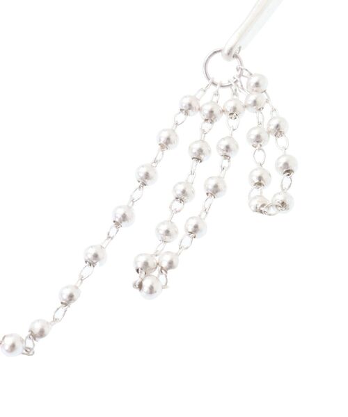 YECCA VECCA（イェッカヴェッカ）の「ボールチェーンメタルイヤリング（イヤリング・レディース・ゴールド/シルバー・FREE）」の15枚目の写真