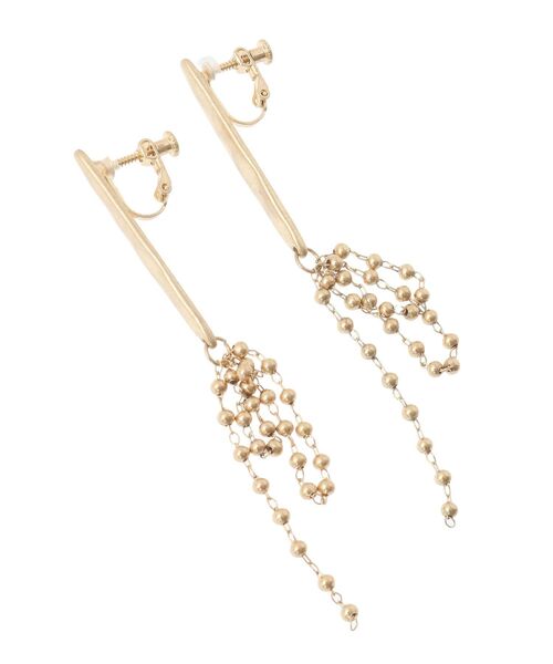 YECCA VECCA（イェッカヴェッカ）の「ボールチェーンメタルイヤリング（イヤリング・レディース・ゴールド/シルバー・FREE）」の18枚目の写真