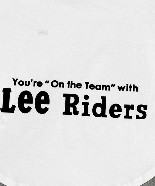 Lee（リー）の「Lee/リー【110-150cm】キッズ ラウンドヘム 半袖Tシャツ/裾ラウンド（Tシャツ/カットソー・キッズ・ブラック/ホワイト・110/120/130/140/150）」の6枚目の写真