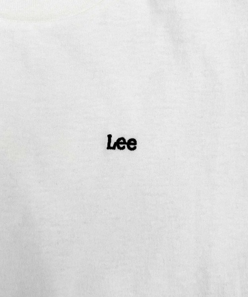 Lee（リー）の「Lee/リー【110-150cm】キッズ ラウンドヘム 半袖Tシャツ/裾ラウンド（Tシャツ/カットソー・キッズ・ブラック/ホワイト・110/120/130/140/150）」の7枚目の写真