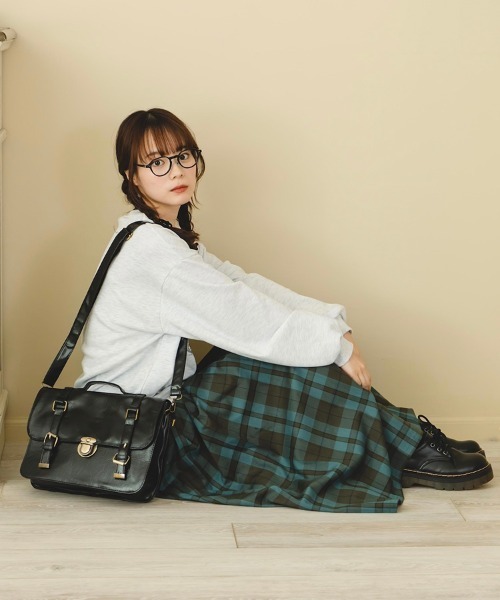krahe（クレーエ）の「2wayクラシックバッグ（ショルダーバッグ・レディース・ブラック/ブラウン・FREE）」の11枚目の写真