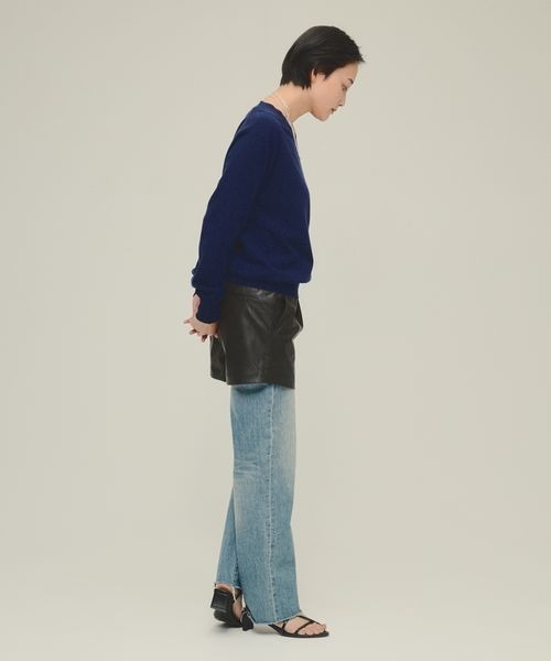 eL(エル)の「【eL】Leather Bloomers Short Pants/321315(その他パンツ・レディース・ブラウン/ブラック・FREE)」の5枚目の写真