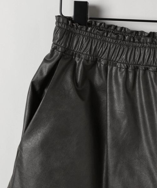 eL(エル)の「【eL】Leather Bloomers Short Pants/321315(その他パンツ・レディース・ブラウン/ブラック・FREE)」の19枚目の写真