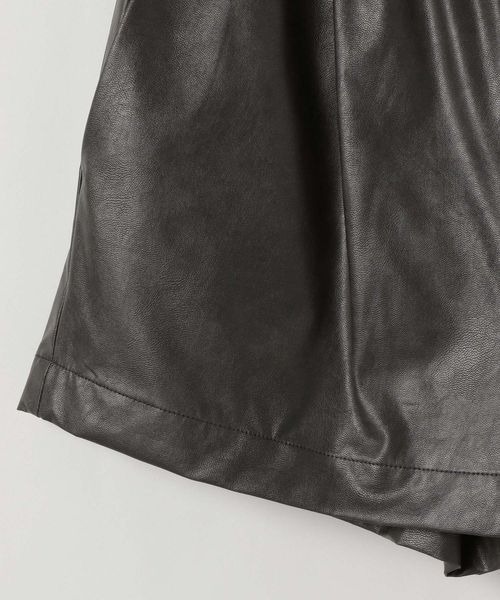 eL(エル)の「【eL】Leather Bloomers Short Pants/321315(その他パンツ・レディース・ブラウン/ブラック・FREE)」の20枚目の写真