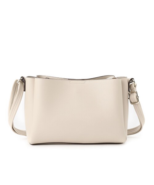 SHOO・LA・RUE（シューラルー）の「3層ヨコナガショルダーバッグ（ショルダーバッグ・レディース・シルバー/ナチュラル/ブルー/ブラック・00）」の22枚目の写真