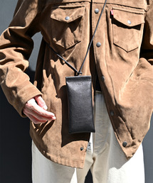 EARLE（アール）の「EARLE アール / Etc leather poach レザーポーチ サングラスケース / ER5540（その他小物）」