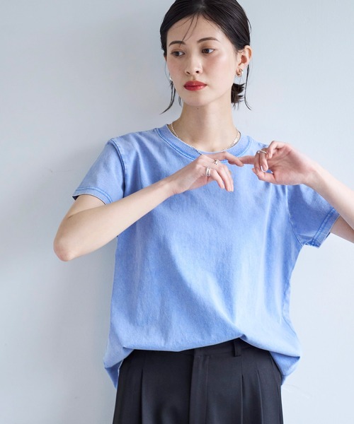 meilmada(メイルマダ)の「フロストTシャツ(Tシャツ/カットソー・レディース・ブルー/グレー・FREE)」の14枚目の写真