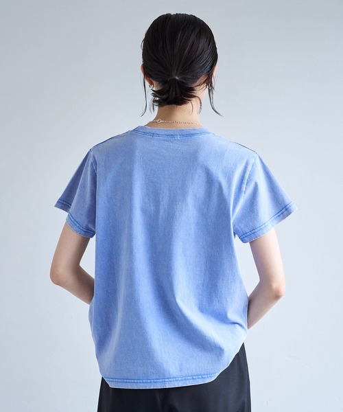 meilmada(メイルマダ)の「フロストTシャツ(Tシャツ/カットソー・レディース・ブルー/グレー・FREE)」の17枚目の写真