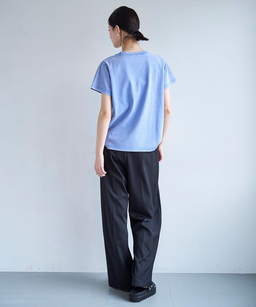 meilmada(メイルマダ)の「フロストTシャツ(Tシャツ/カットソー・レディース・ブルー/グレー・FREE)」の20枚目の写真