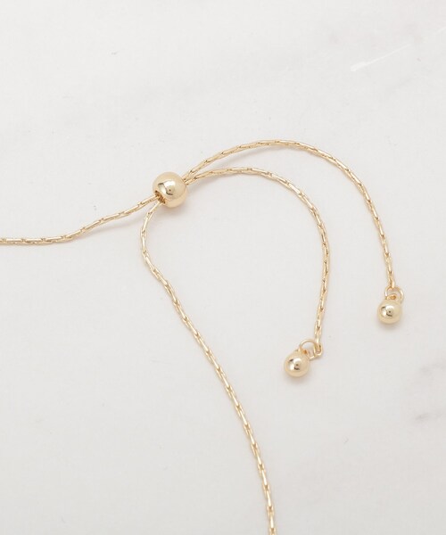 SHOO・LA・RUE(シューラルー)の「アクリルステーションネックレス(ネックレス・レディース・ピンクゴールド/ゴールド/シルバー・00)」の6枚目の写真