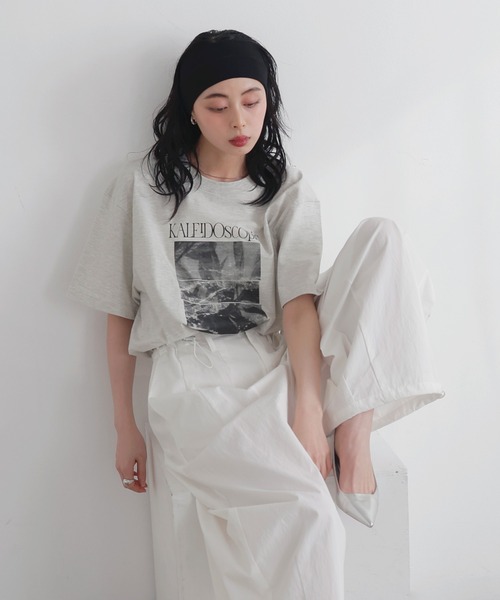 セール】フォトプリントオーバーサイズKAREIDOscopicT（Tシャツ
