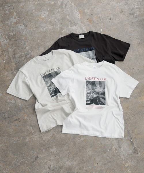 正規品】未使用グレー オーバーサイズTシャツ グラフィック