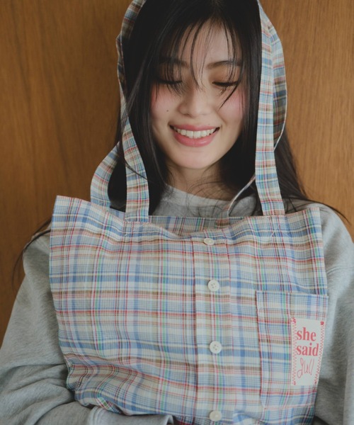 she said that バッグ 即発/正規品】she said that signature bag 2colors / シーセッド