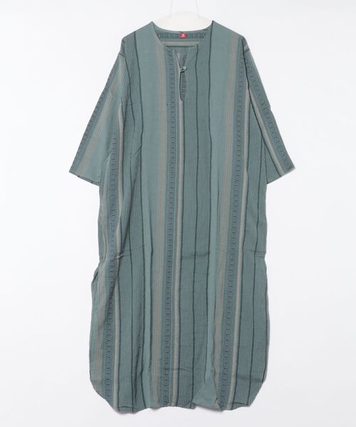 チャイハネ(チャイハネ)の「【チャイハネ】ホブストワンピース(ワンピース・レディース・ベージュ/ブルー/グレー・FREE)」の5枚目の写真