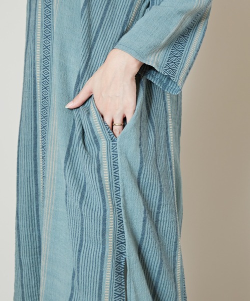 チャイハネ(チャイハネ)の「【チャイハネ】ホブストワンピース(ワンピース・レディース・ベージュ/ブルー/グレー・FREE)」の11枚目の写真