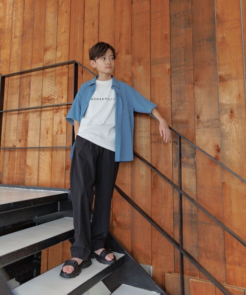 GLOBAL WORK(グローバルワーク)の「エアかるイージーパンツ/147323(その他パンツ・キッズ・ブラック/チャコール・160cm/150cm/140cm/130cm/170cm)」の9枚目の写真