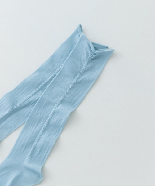 RODE SKO（ロデスコ）の「PIEDI NUDI　SHEER TACK SHRINK SOCKS（ソックス/靴下・レディース・ブルー/ホワイト/ブラック・-）」の10枚目の写真