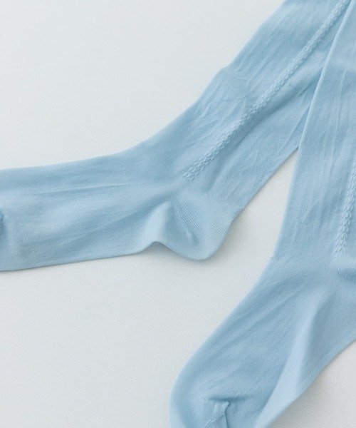 RODE SKO（ロデスコ）の「PIEDI NUDI　SHEER TACK SHRINK SOCKS（ソックス/靴下・レディース・ブルー/ホワイト/ブラック・-）」の11枚目の写真