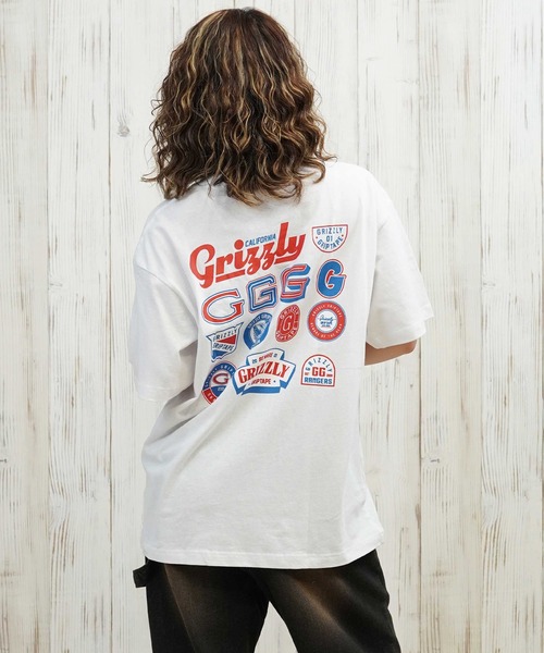Americana/アメリカーナ] AMRCN バッグプリント Tシャツ（T
