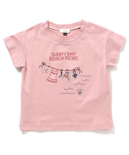 GERVE ジェルベ 半袖Tシャツ カットソー サイズ40 / 約L ベージュ