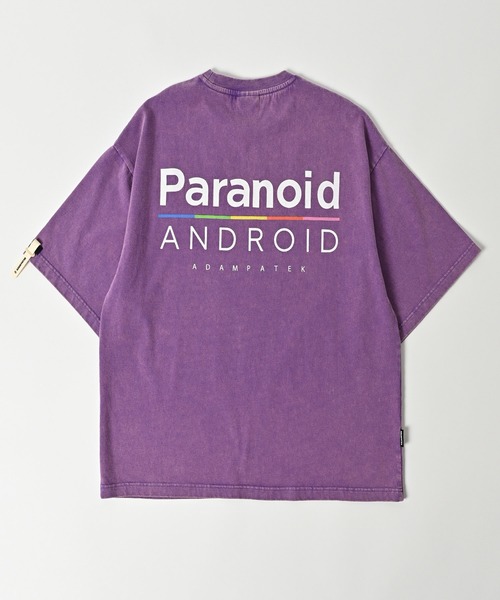 ADAM PATEK(アダムパテック)の「【ADAMPATEK/アダムパテック】paranoid short sleeve T/パラノイドプリントTシャツ(Tシャツ/カットソー・レディース・ブラック/パープル/ホワイト・2/1)」の10枚目の写真