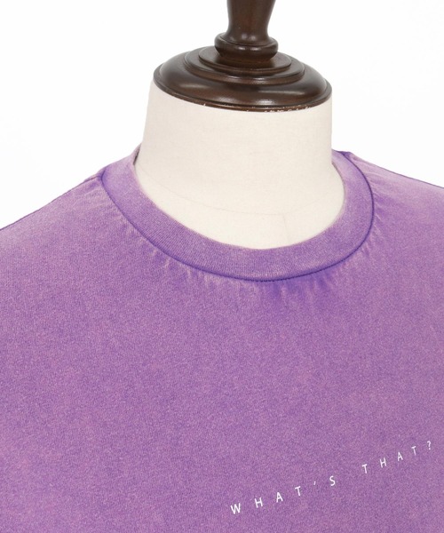ADAM PATEK(アダムパテック)の「【ADAMPATEK/アダムパテック】paranoid short sleeve T/パラノイドプリントTシャツ(Tシャツ/カットソー・レディース・ブラック/パープル/ホワイト・2/1)」の13枚目の写真